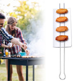6Pcs Metal BBQ Grilling Fork Sticks Skewer BBQ Grill Set Outdoor Picnic Camping Barbecue In Australia - Darrahopens