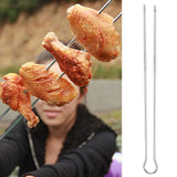 6Pcs Metal BBQ Grilling Fork Sticks Skewer BBQ Grill Set Outdoor Picnic Camping Barbecue In Australia - Darrahopens