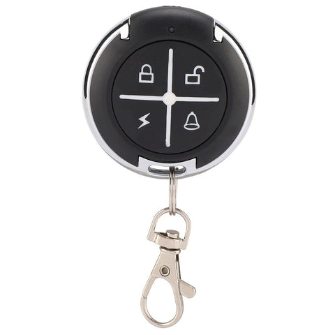 4 Key Black Round Auto Copy Garage Gate Door Wireless Remote Control(433MHZ) In Australia - Darrahopens