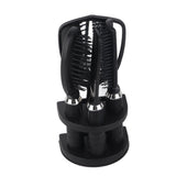5PCS/Set Hair Comb Set Anti Static Hair Brush Black Mirror Comb Set Non Slip Handle Styling Comb Kit In Australia - Darrahopens