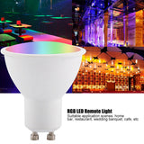 New GU10 3W RGB Warm White Color Changing LED Light Bulb Lamp with Remote Control In Australia - Darrahopens