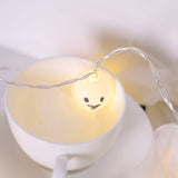 1.5M 10 LED Ghost Elf Grimace Fairy Lights String Halloween Party Props Decorations
