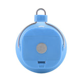 Mini COB LED Super Bright Round Camping Lights Outdoor Night Lamp with Hook((Blue)