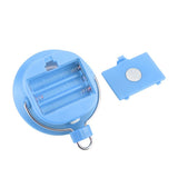 Mini COB LED Super Bright Round Camping Lights Outdoor Night Lamp with Hook((Blue)