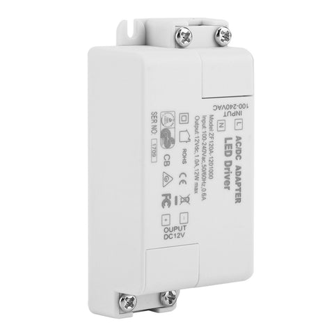 AC 100-240V to DC 12V SMD LED Driver Switch Power Transformer for LED Strip Light (12W) In Australia - Darrahopens