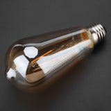 E27 Brown Glass Retro LED Light Lamp Bulb Lighting Decoration for Coffeehouse 2W