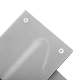 12W Modern LED Wall Mounted Sconce Light Decor Lamp Warm White for Bedroom (Black)