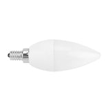 3W Multi Color Changing LED Candle Light Bulb AC85-265V with Remote Control(E12RGB+Warm White) In Australia - Darrahopens