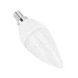 3W Multi Color Changing LED Candle Light Bulb AC85-265V with Remote Control(E12RGB+Warm White)