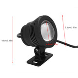 5W RGB Outdoor Waterproof LED Swimming Pool Light Garden Lamp with Remote Controller (Black) 110‑240V