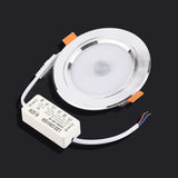 9w Round 18LED Infrared Sensor Downlight Human Body Induction Ceiling Light (cold white light) In Australia - Darrahopens