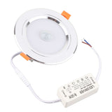 9w Round 18LED Infrared Sensor Downlight Human Body Induction Ceiling Light (cold white light)