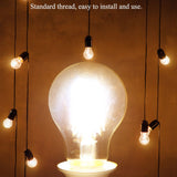 E27 220V 6W Warm Undimmable Filament Light Bulb for Restaurant Cafe Bar Illumination