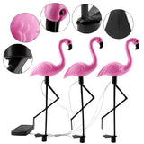 3 In 1 LED Flamingo Solar Power Light for Outdoor Waterproof Yard Garden Lawn Lamp In Australia - Darrahopens