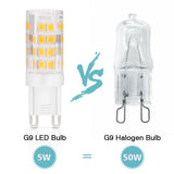 FBA Warm White No stroboscopic 5W G9 Corn Bulb Ceramic Highlight (6 Pack) AC110-130V In Australia - Darrahopens