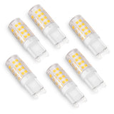 FBA Warm White No stroboscopic 5W G9 Corn Bulb Ceramic Highlight (6 Pack) AC220-240V In Australia - Darrahopens