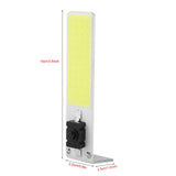 12V Outdoor COB Emergency Light White LED Lamp for Tent Camping Fishing without Line