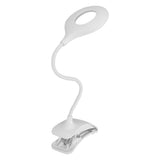 Rechargeable Clip on Clamp LED Lights Desk Table Lamp Eye Care for Reading Study Lighting