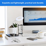 Rechargeable Clip on Clamp LED Lights Desk Table Lamp Eye Care for Reading Study Lighting