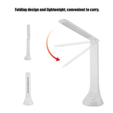 Rechargeable Folding LED Light Desk Table Desktop Lamp Eye Care for Reading Study Lighting