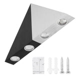 AC85-265V 5W LED Wall Light Triangle Sconce Lamp for Home Bedroom Bar Cafe Cold White In Australia - Darrahopens