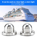 Boat Navigation 12V Marine Yacht Light LED Bow Side Lights Pontoons Sailing Signal Lamp