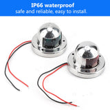 Boat Navigation 12V Marine Yacht Light LED Bow Side Lights Pontoons Sailing Signal Lamp