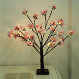 Indoor 24pcs LED Cherry Tree Shape Lamp Home Party Decor Light