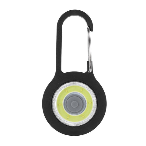 Lightweight LED Walking Light Safety Lamp with Carabiner for Night Running Cycling Black In Australia - Darrahopens