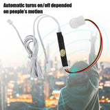 DC5-24V 1.5A Mini Adjustable Infrared Sensor Human Body Induction Switch for Light