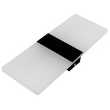 LED Acrylic Indoor Room Wall Mounted Sconce Light Bed Night Lamp (Warm Light & Black S) In Australia - Darrahopens