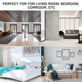 LED Acrylic Indoor Room Wall Mounted Sconce Light Bed Night Lamp (Warm Light & Black S) In Australia - Darrahopens