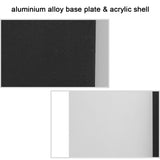 LED Acrylic Indoor Room Wall Mounted Sconce Light Bed Night Lamp (Warm Light & Black S)