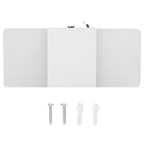 LED Acrylic Indoor Room Wall Mounted Sconce Light Bed Night Lamp (Warm Light & White L)