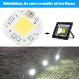 AC100-260V 50W Cold White High Power Integrated Chip Light Source COB Bead Spotlight Bulb In Australia - Darrahopens