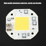 AC100-260V 50W Cold White High Power Integrated Chip Light Source COB Bead Spotlight Bulb