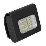 Portable COB Light Night USB Charging Safety LED Lamp for Outdoor Sports Running Cycling