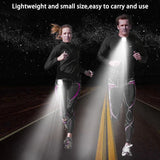 Portable COB Light Night USB Charging Safety LED Lamp for Outdoor Sports Running Cycling