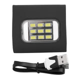 Portable COB Light Night USB Charging Safety LED Lamp for Outdoor Sports Running Cycling