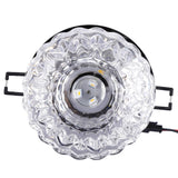 3W LED Ceiling Recessed Downlight Lighting Fixture Lamp Spot Light Home Colorful Light