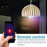 B22 AC85-265V 7W RGBW LED Light Bulb Smartphone Controlled Wi-Fi Smart Lamp Bulbs