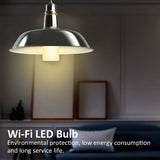 B22 AC85-265V 7W RGBW LED Light Bulb Smartphone Controlled Wi-Fi Smart Lamp Bulbs