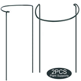 Plant Support Plant Stake Half Round Plant Support Ring Garden Flower Support Plant Support Stakes for Indoor Plants