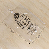Side Pull Hanging Vacuum Compression Bag Clothes Hook Hanging Clothes Storage and Finishing Bag Clothing Dust Cover