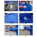 Portable Dryer Home Small Dryer Orange Portable Clothes Dryer for Home and Traveling