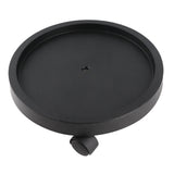 Rolling Plant Stand 4 Wheels Thickened Plastic Flower Pot Moving Tray for Home Garden Indoor Outdoor 34cm ID Black