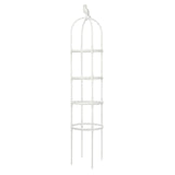Plant Climbing Stand Metal Pipe Plant Flower Support with Bird Head Decoration White In Australia - Darrahopens