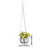 2PCS Disco Ball Planter Large Capacity Multifunctional Hanging Disco Ball Flower Pot for Gardens Terraces In Australia - Darrahopens
