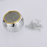 2PCS Disco Ball Planter Large Capacity Multifunctional Hanging Disco Ball Flower Pot for Gardens Terraces In Australia - Darrahopens