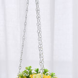 2PCS Disco Ball Planter Large Capacity Multifunctional Hanging Disco Ball Flower Pot for Gardens Terraces